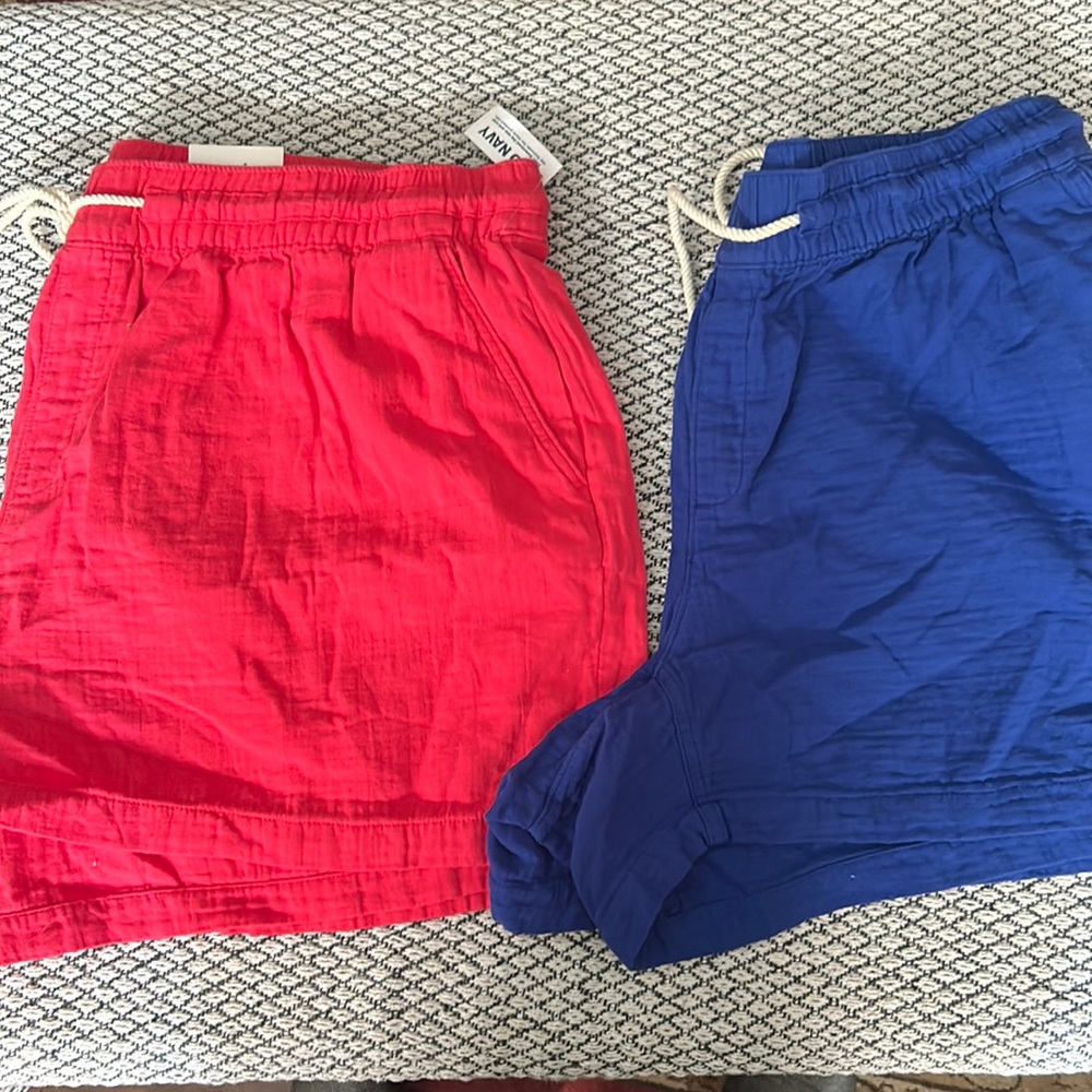 Linen shorts